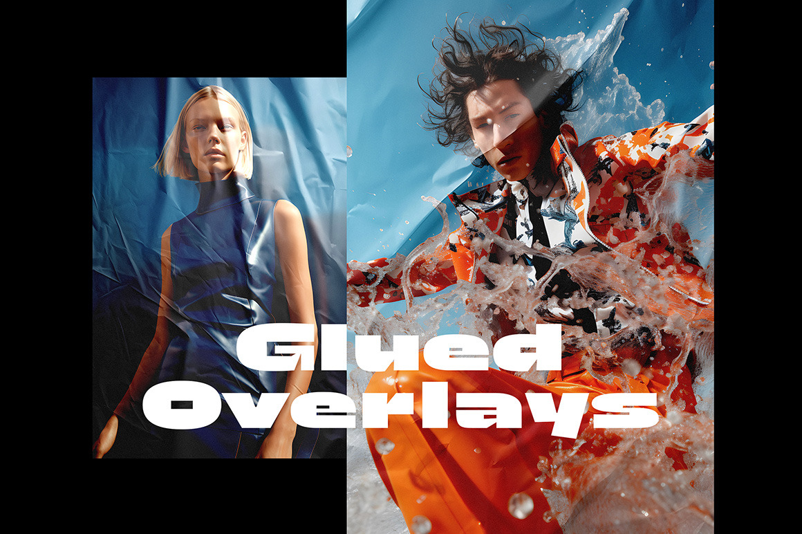 Glued Poster Overlays Glued Poster Overlays