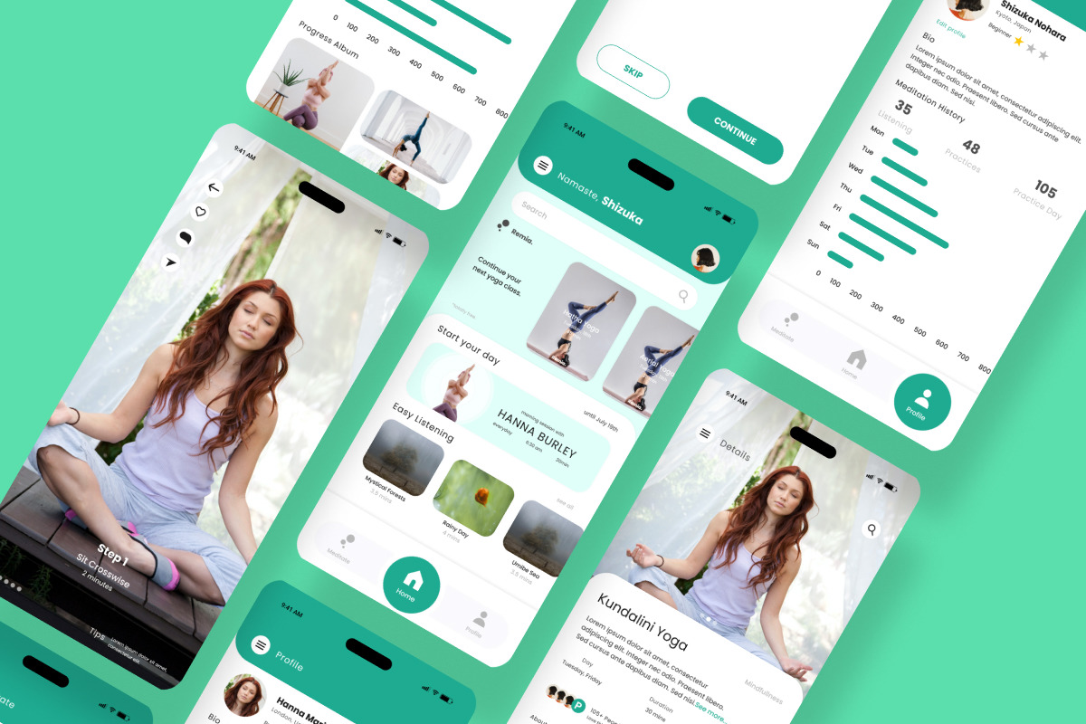 Remia - Meditation Mobile Apps Remia - Meditation Mobile Apps