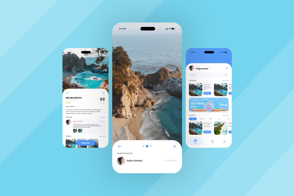 Wavey - Travel Mobile Apps