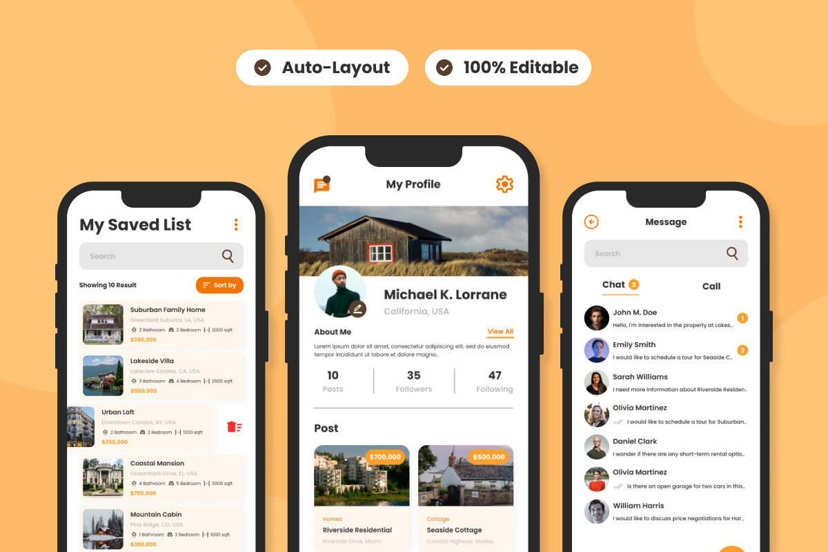 EstateWave - Real Estate Mobile App