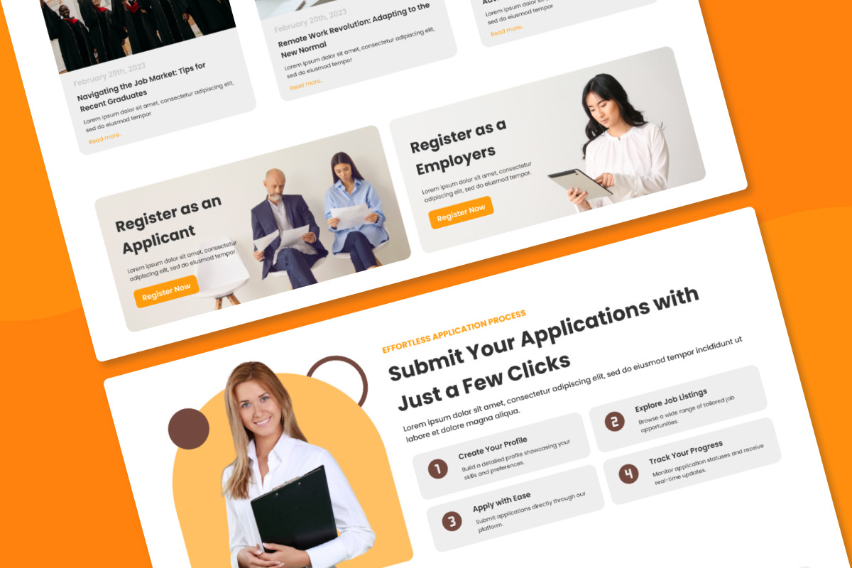 WorkWise - Job Portal Landing Page WorkWise - Job Portal Landing Page