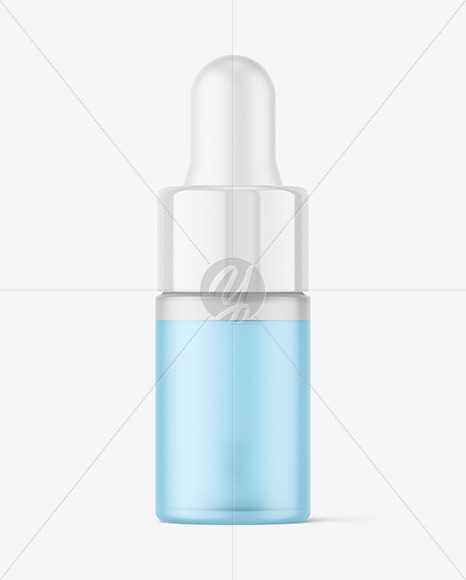 Frosted Dropper Bottle Mockup