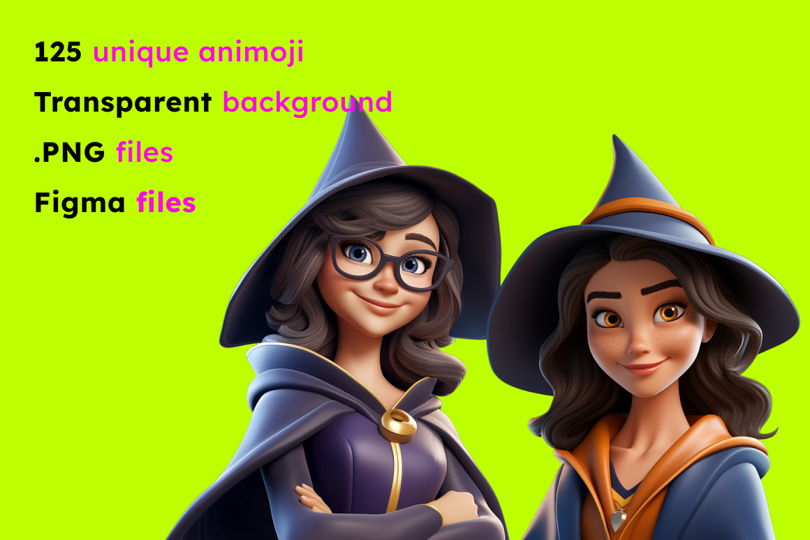 125 Animoji - Wizard Woman 125 Animoji - Wizard Woman