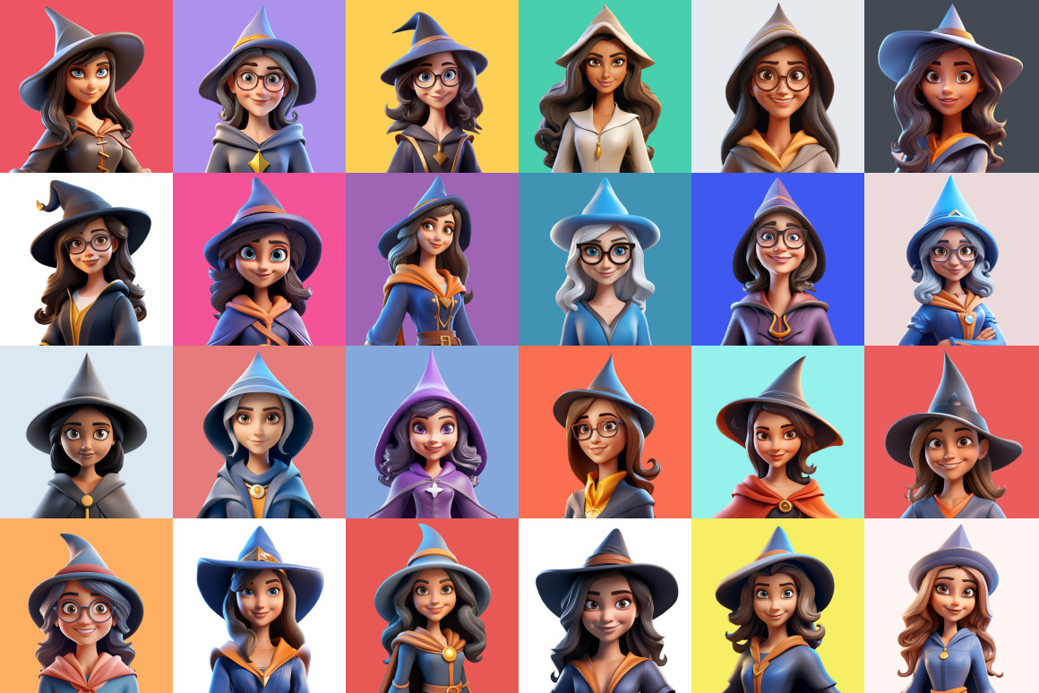 125 Animoji - Wizard Woman 125 Animoji - Wizard Woman