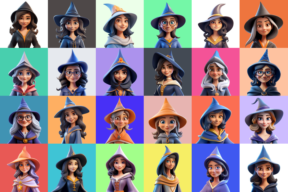 125 Animoji - Wizard Woman 125 Animoji - Wizard Woman