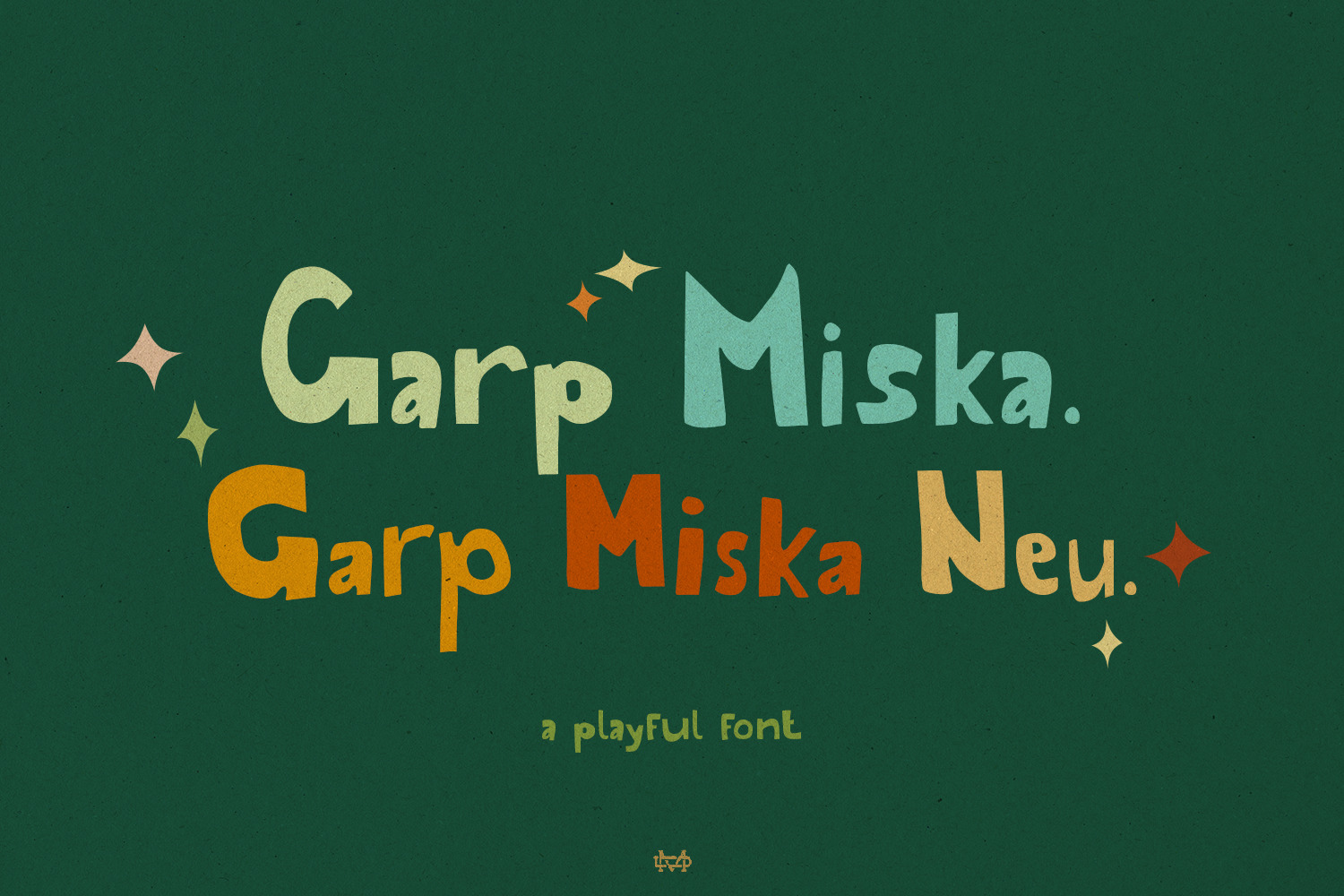 Garp Miska - Playful Font Garp Miska - Playful Font