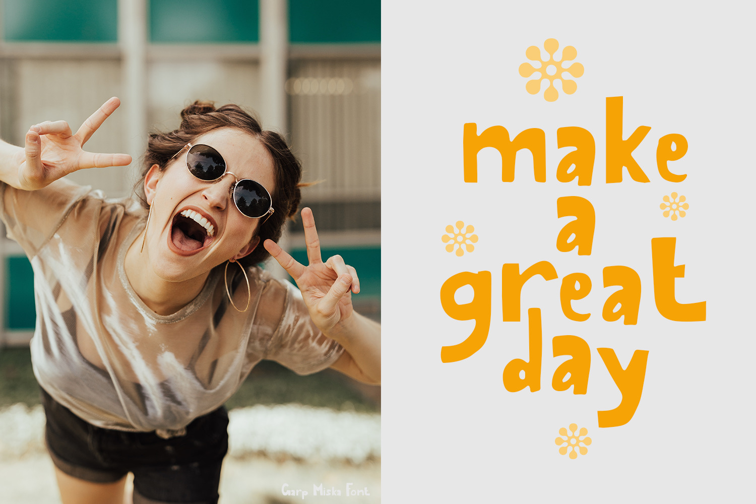 Garp Miska - Playful Font Garp Miska - Playful Font
