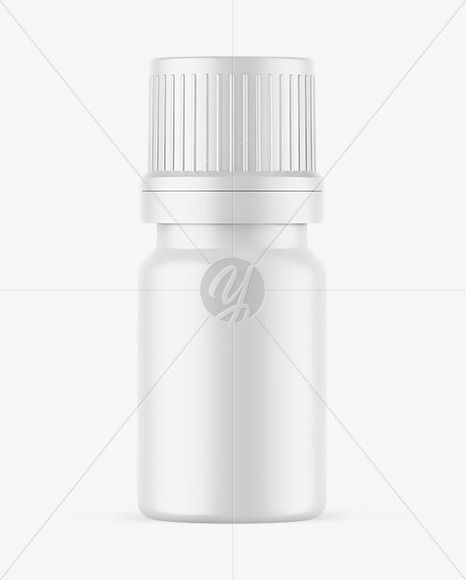 Matte Essential Oil Bottle Mockup