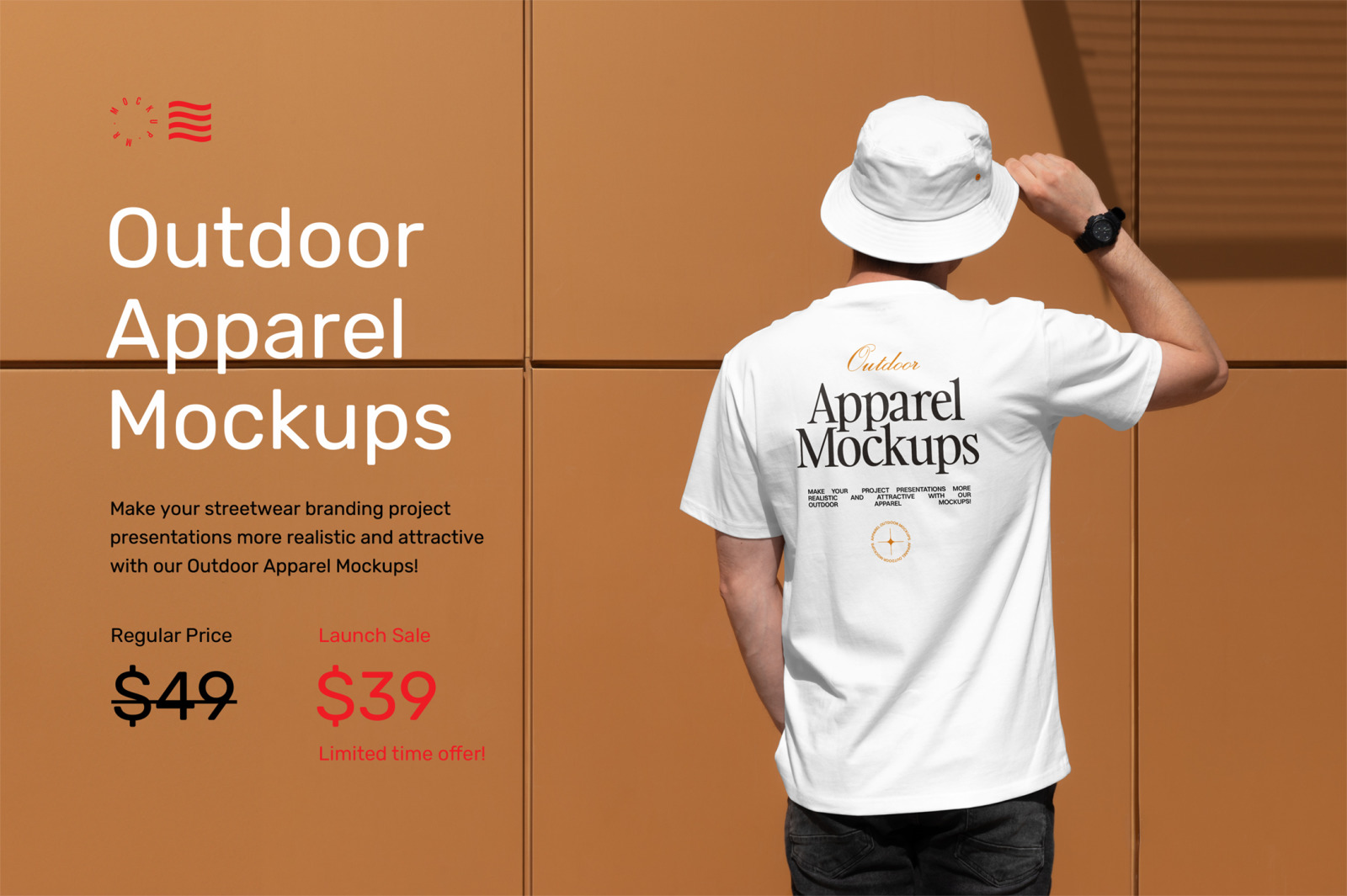 Apparel Mockups - Outdoor Scenes