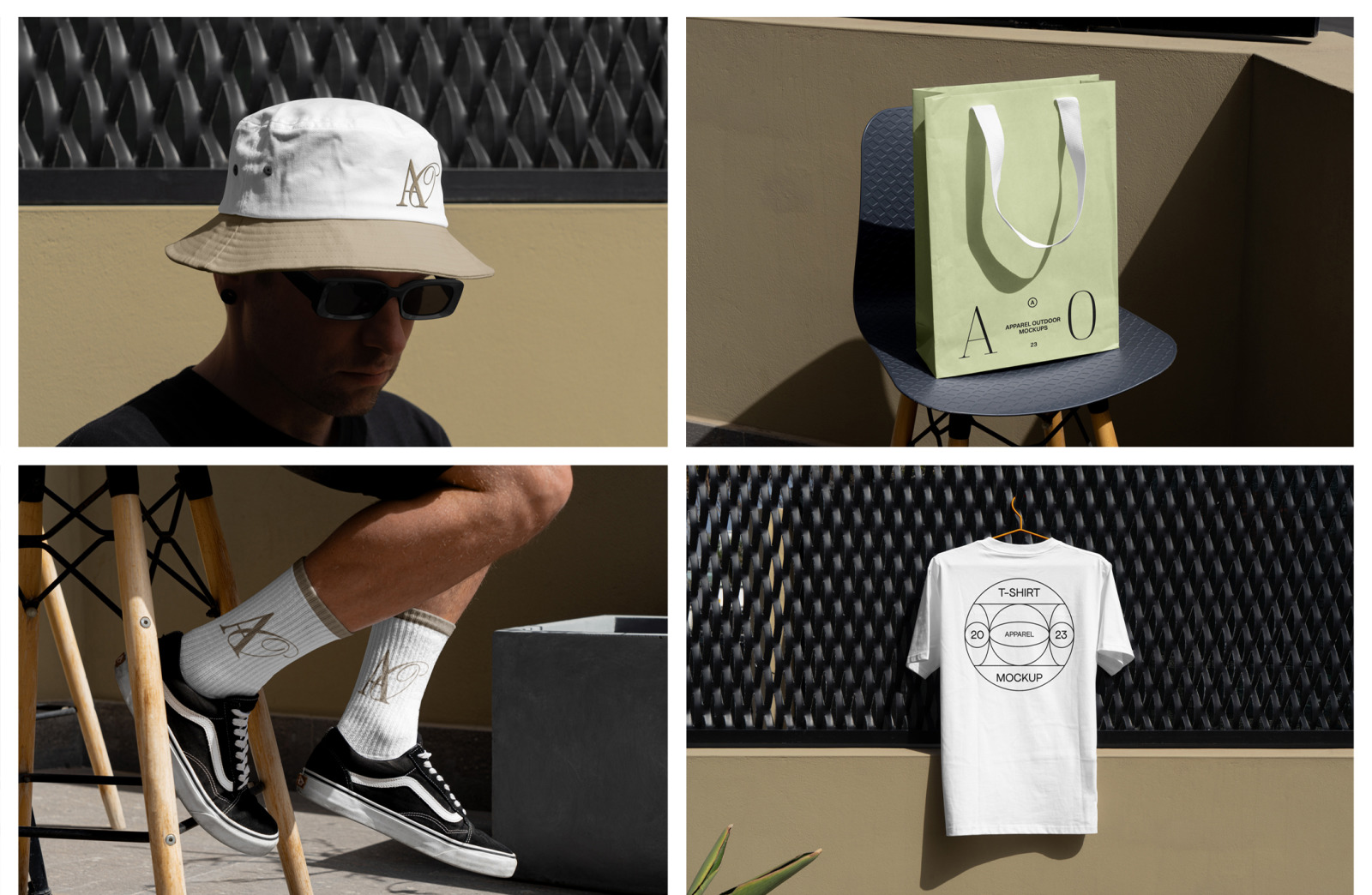 Apparel Mockups - Outdoor Scenes Apparel Mockups - Outdoor Scenes