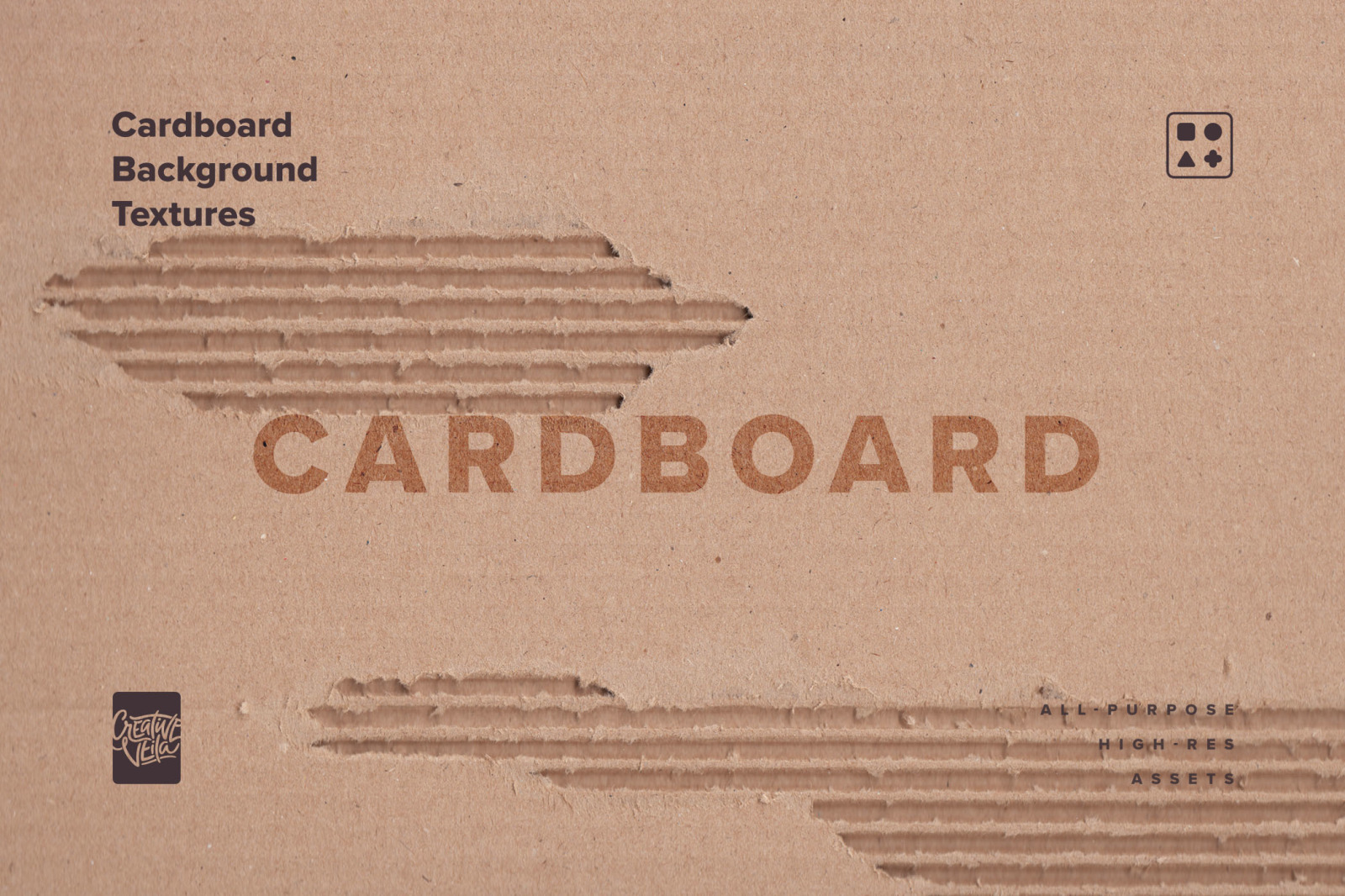 Cargocult — Detailed Cardboard Background Textures