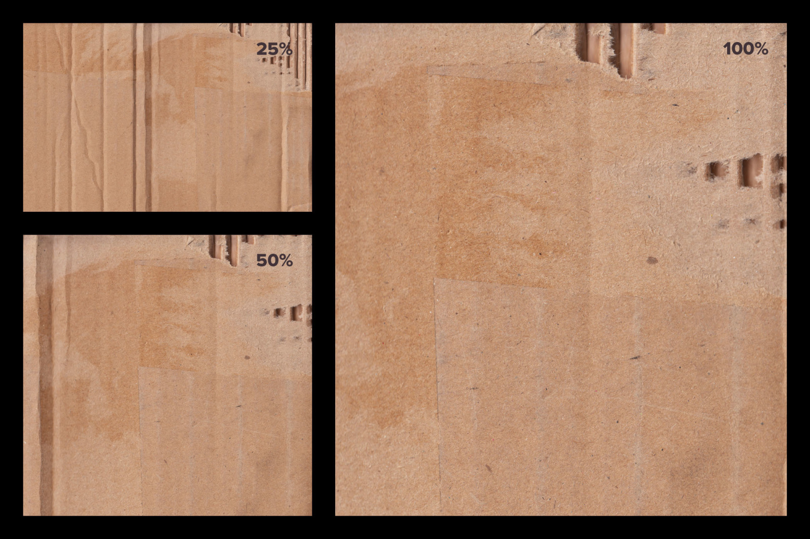 Cargocult — Detailed Cardboard Background Textures