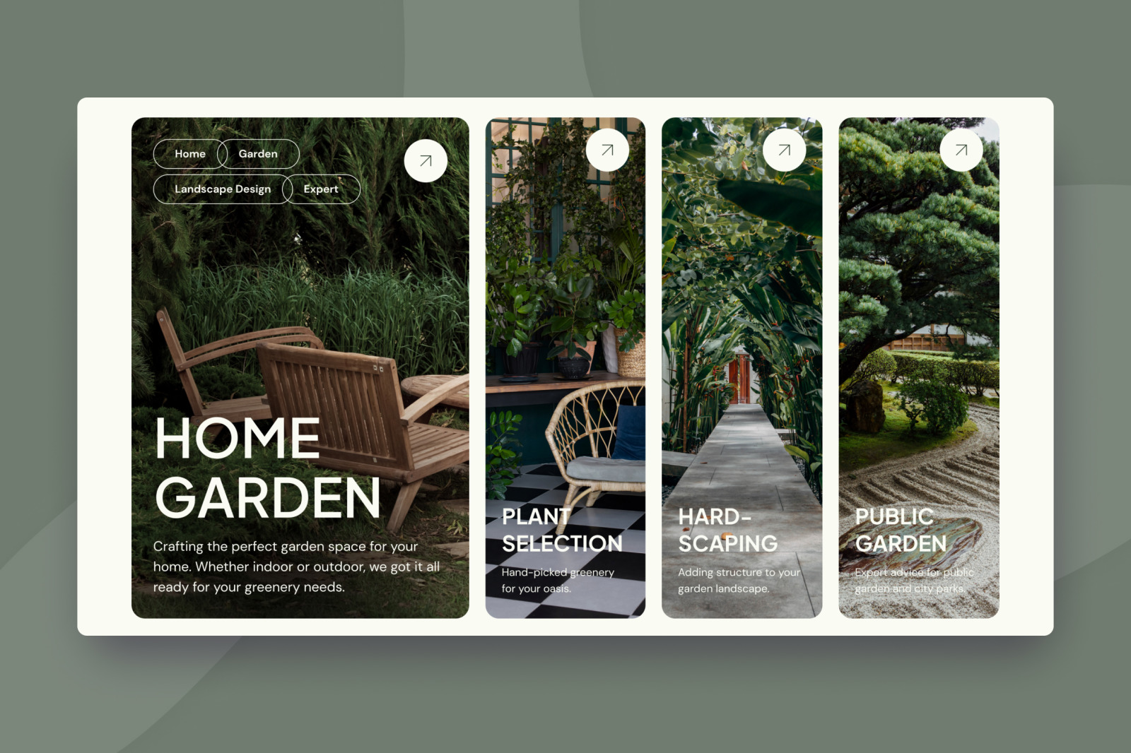 LeafLife - Garden Landscape Design Service Landing Page