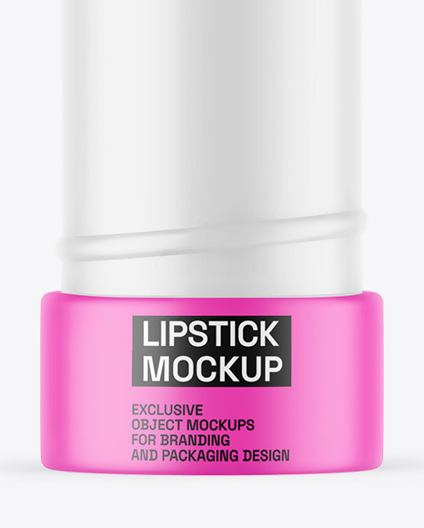 Matte Lipstick Mockup