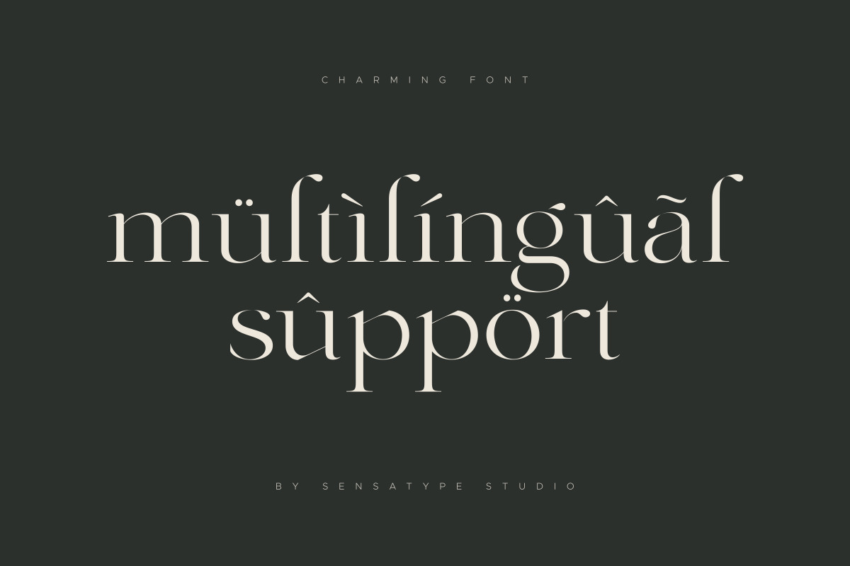 Charming - Classy & Decorative Font Charming - Classy & Decorative Font