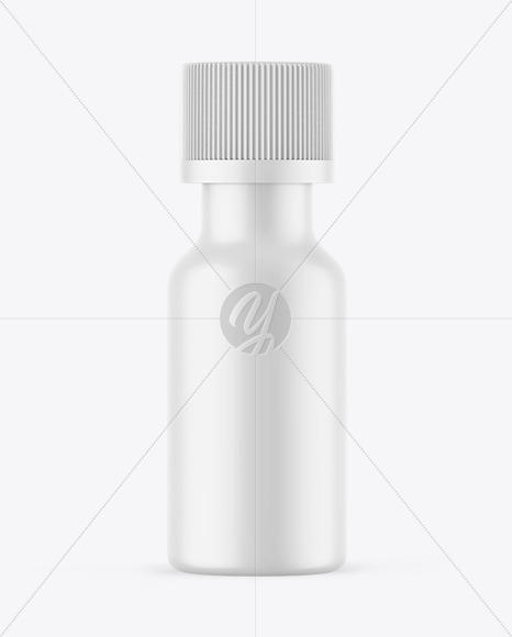 Matte Essential Oil Bottle Mockup