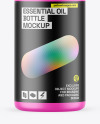Matte Essential Oil Bottle Mockup