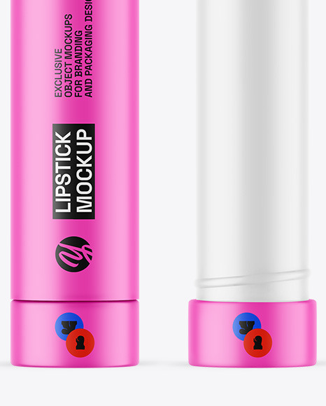 Matte Lipstick Mockup