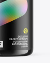 Dark Amber Glass Essential Oil Bottle Mockup