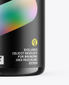 Green Glass Essential Oil Bottle Mockup