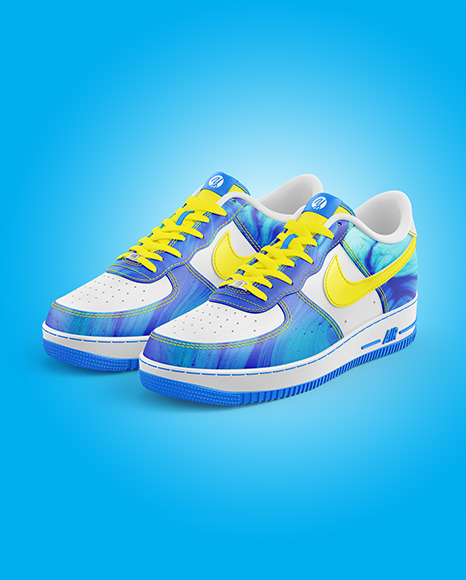 Two Sneakers Mockup