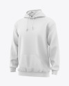 Men's Hoodie Mockup - Half Side View