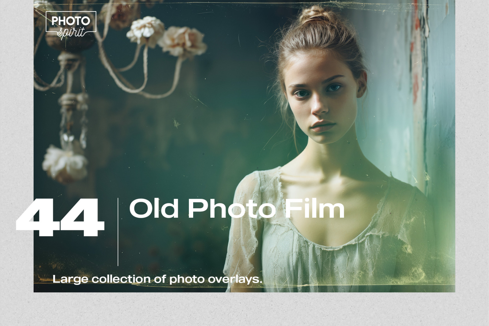 44 Old Photo Film Effect Overlays