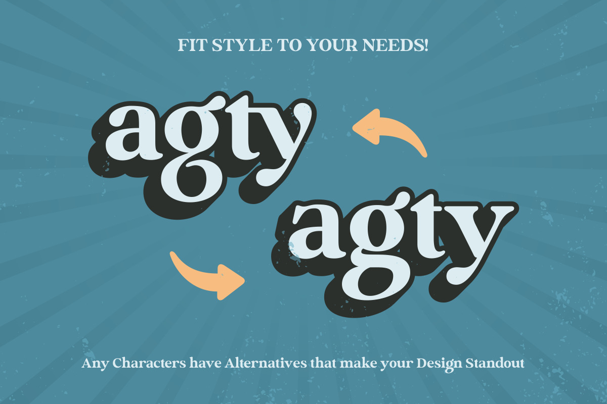 Vintage - Retro Serif Font Vintage - Retro Serif Font