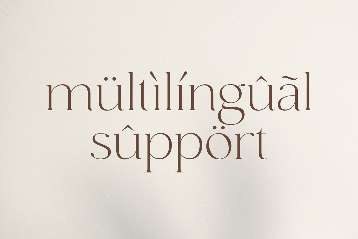 Fonde - elegant chic font Fonde - elegant chic font