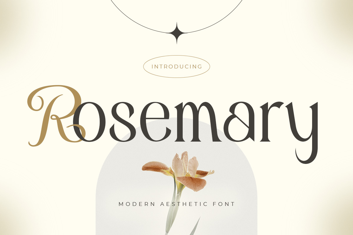 Rosemary - Modern Aesthetic Font Rosemary - Modern Aesthetic Font
