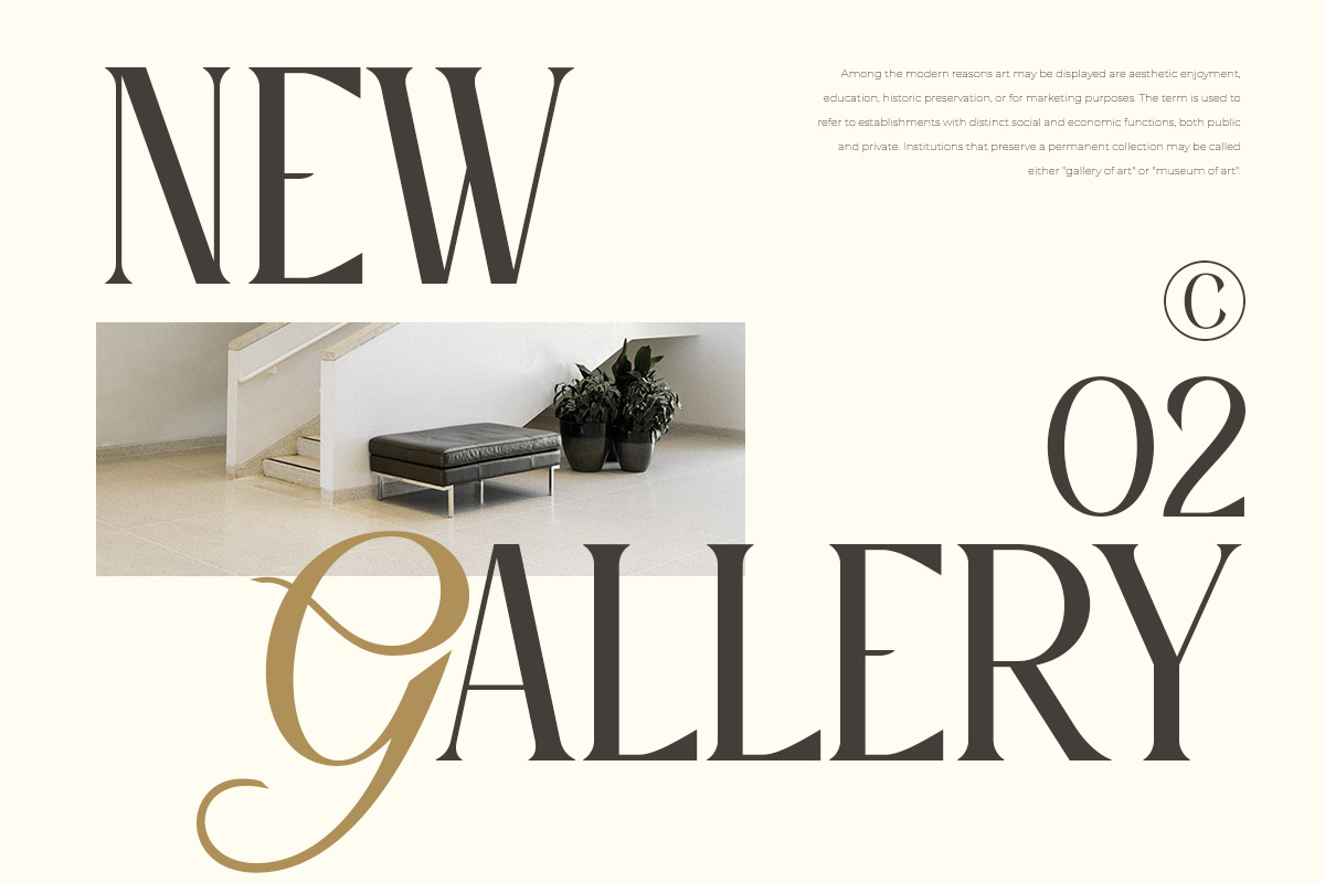 Rosemary - Modern Aesthetic Font Rosemary - Modern Aesthetic Font