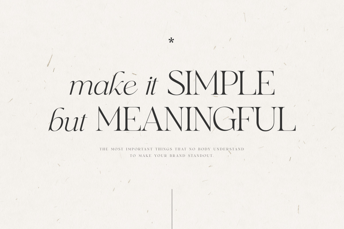 Lucky Beauty - Styled Classy Serif