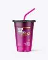 Matte Soda Cup Mockup