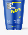 Matte Soda Cup Mockup