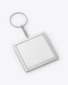 Rectangular Keychain Mockup