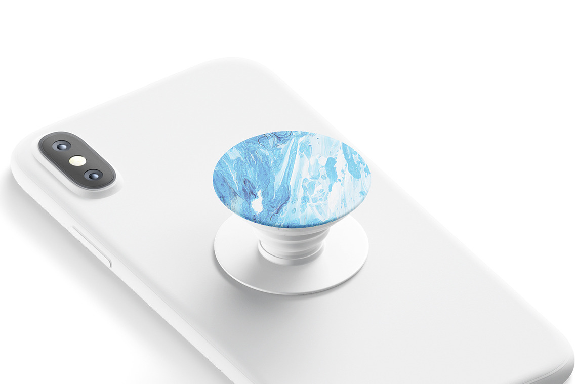 Phone Pop Socket Mockup Phone Pop Socket Mockup