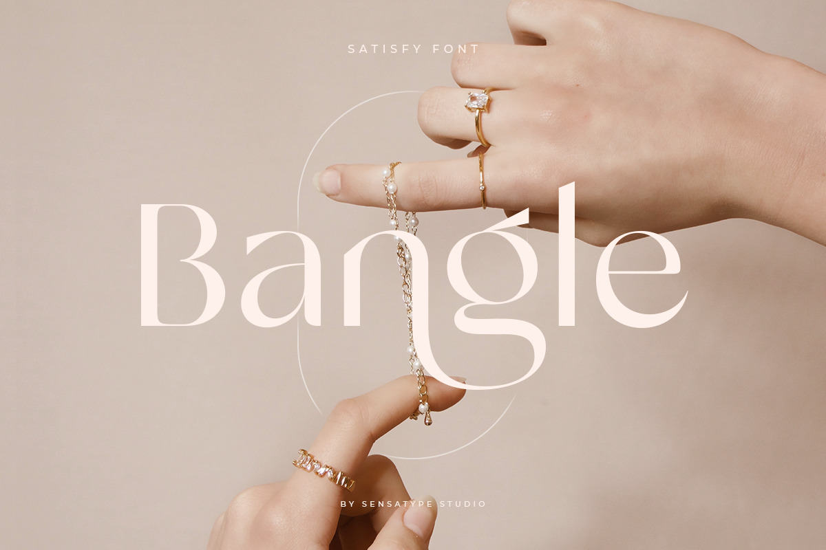 satisfy - modern stylistic sans serif