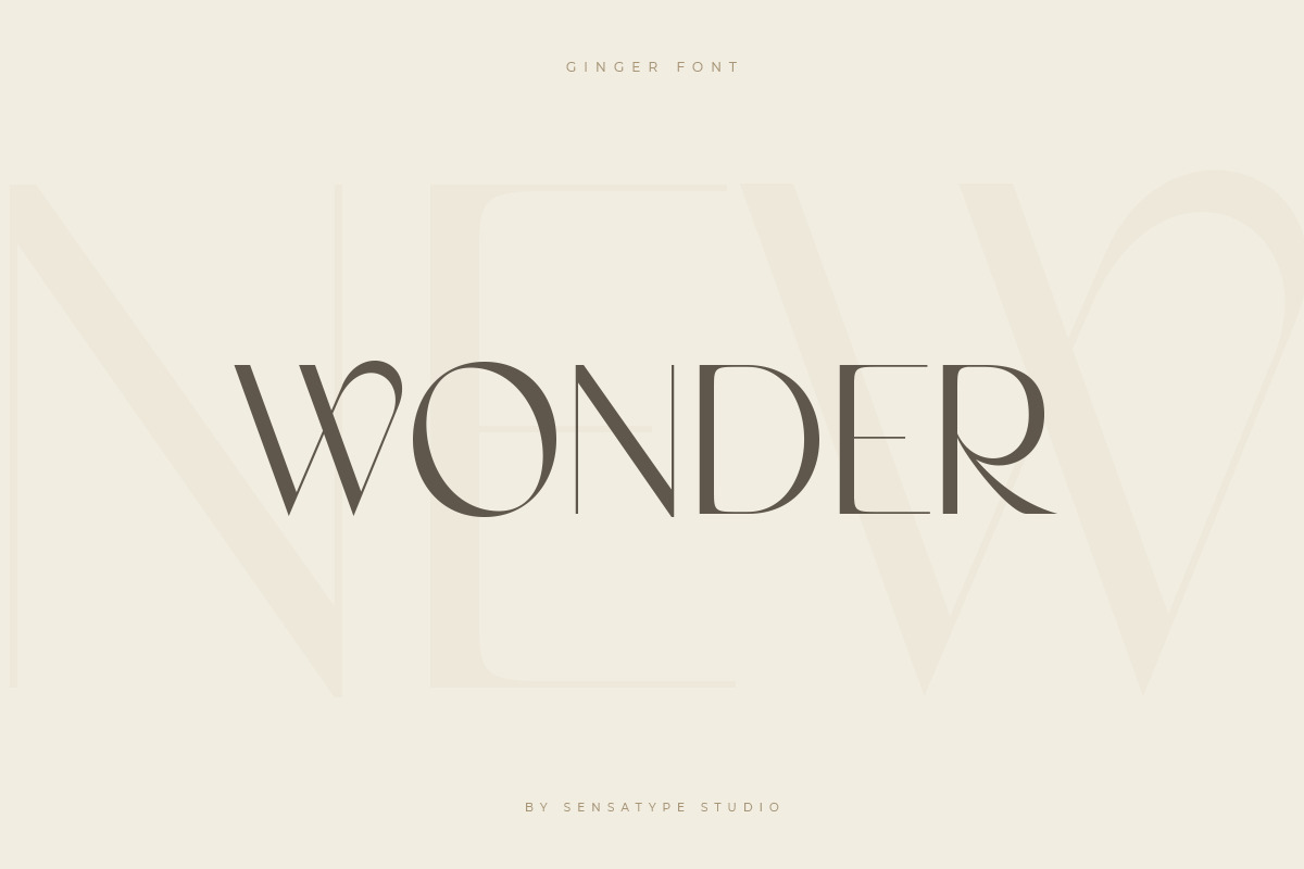 Ginger - Modern Stylish Font