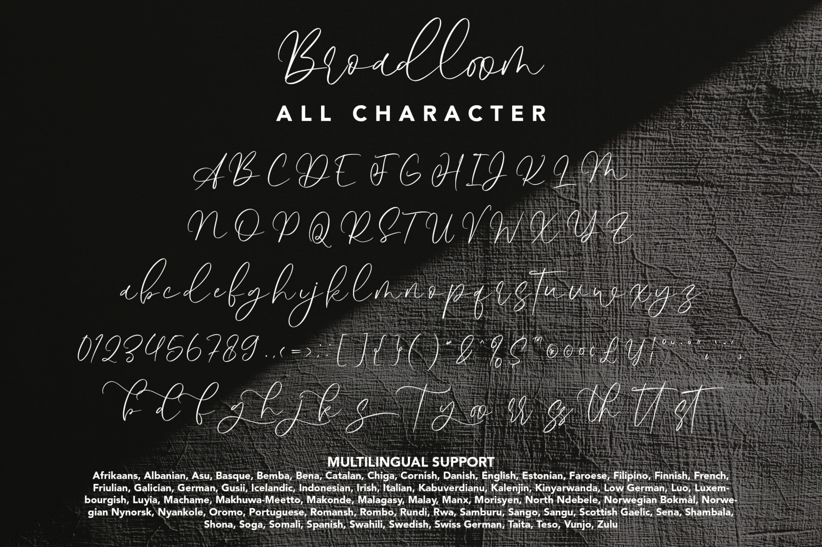 Broadloom Font Broadloom Font