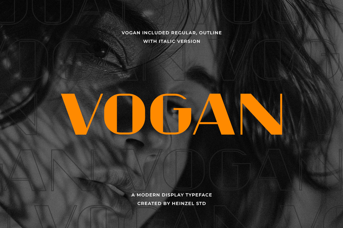 Vogan Typeface Font Vogan Typeface Font