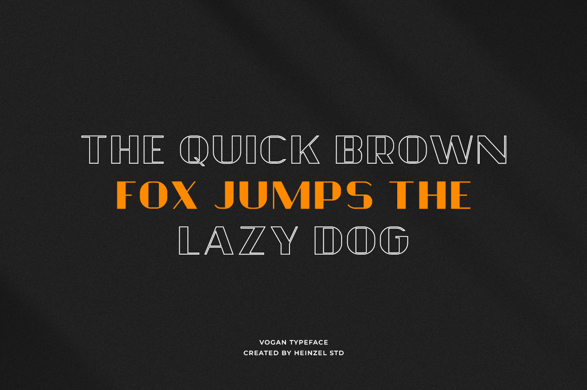 Vogan Typeface Font Vogan Typeface Font