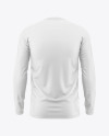 Men’s Long Sleeve T-Shirt Mockup - Back View