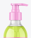 Clear Glass Pump Bottle Mockup Clear Glass Pump Bottle Mockup