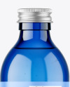 Blue Glass Bottle Mockup