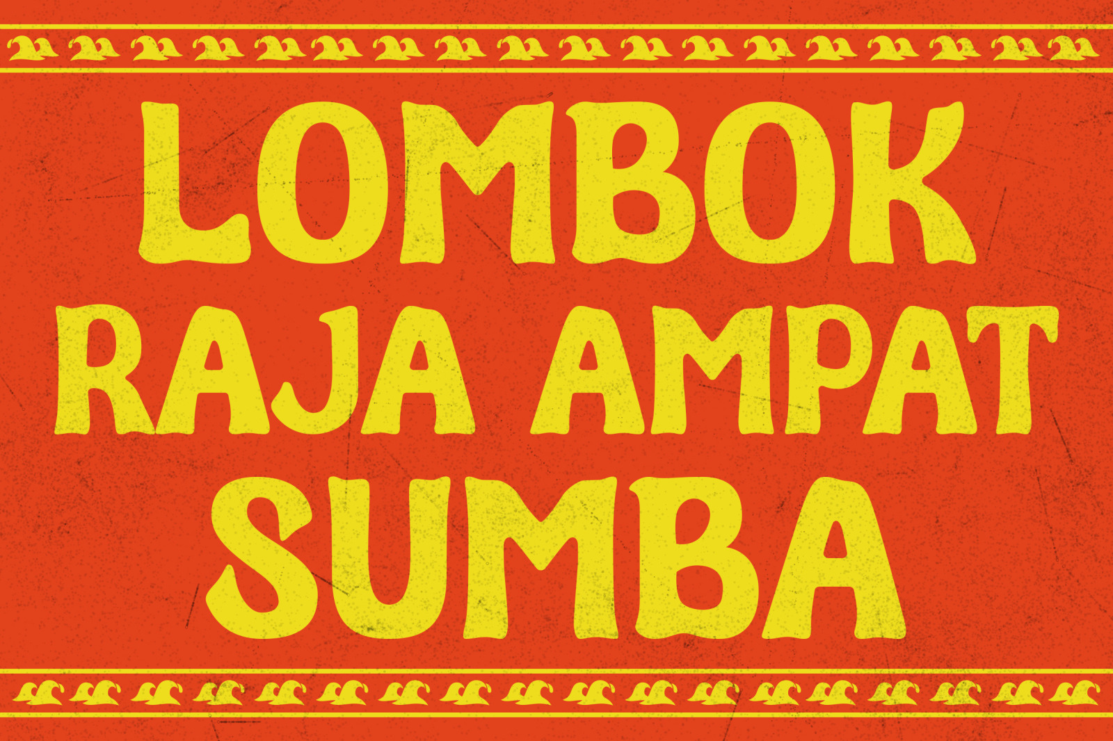 Lakuna - Vintage Summer Typeface