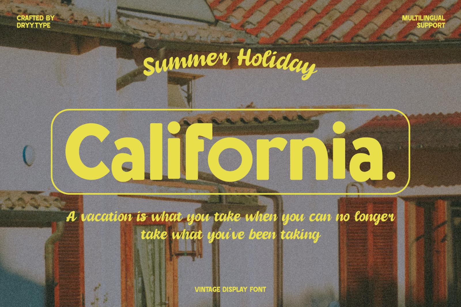 Radiate Vintage Font + Free font Radiate Vintage Font + Free font