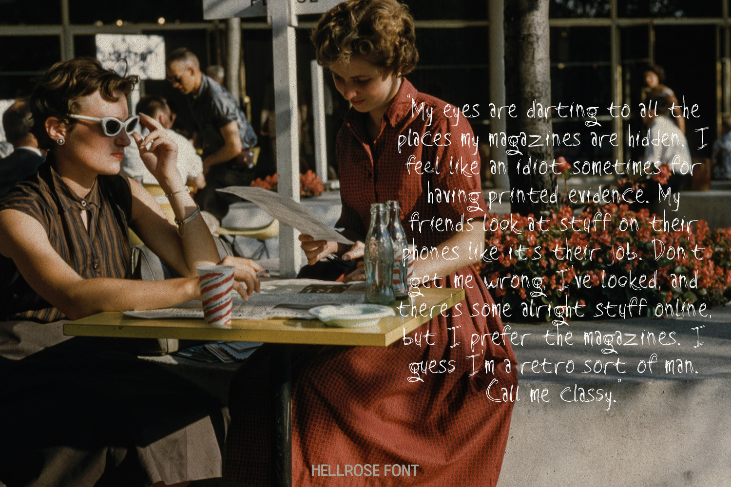 Hellrose Font Hellrose Font