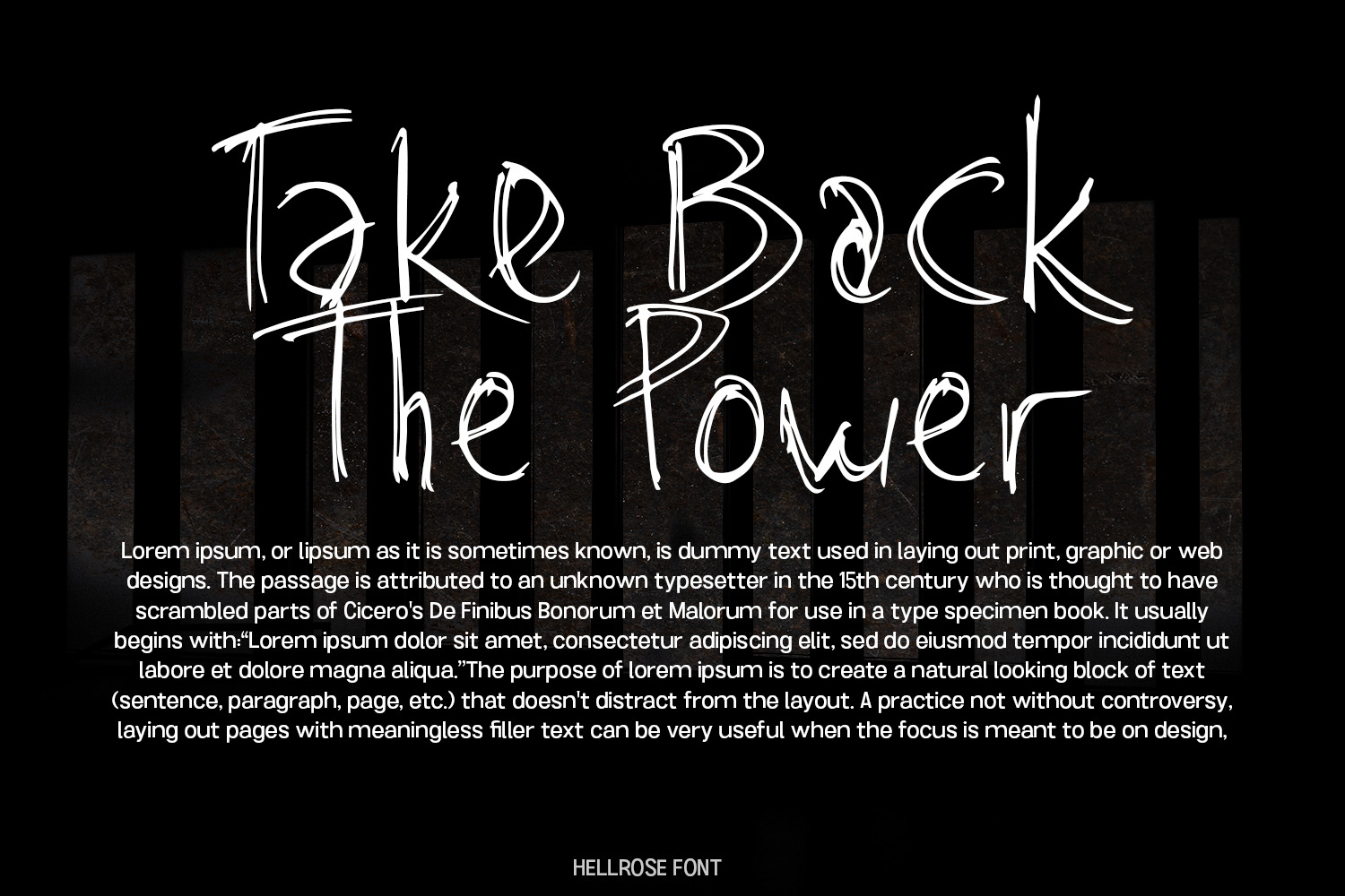 Hellrose Font Hellrose Font