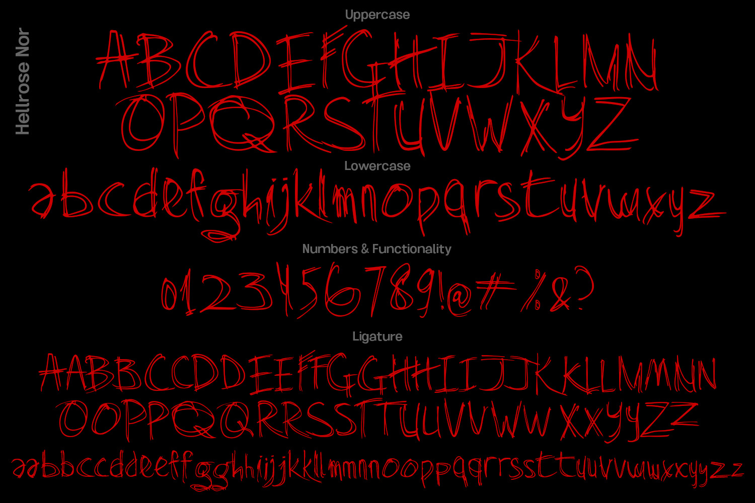 Hellrose Font Hellrose Font