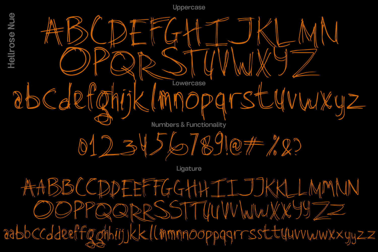 Hellrose Font Hellrose Font